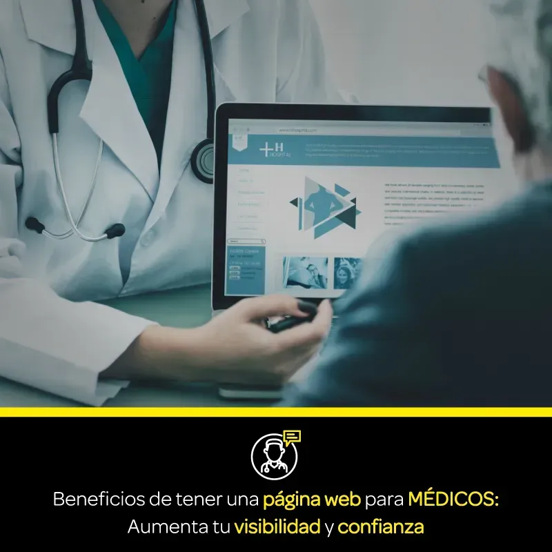 6 Beneficios de tener una página web para médicos