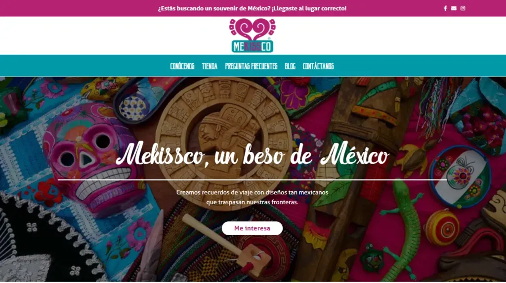 Tienda online Mekissco