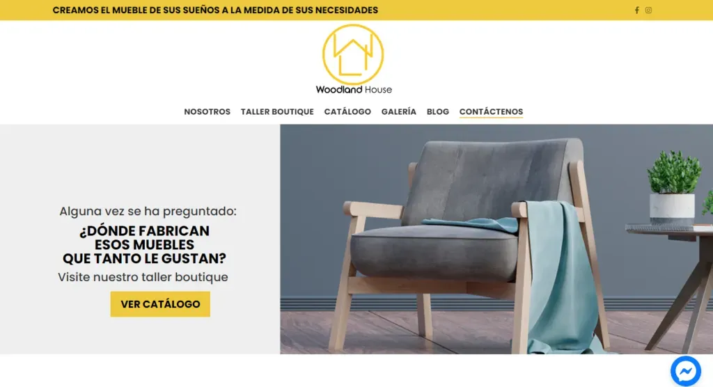 Diseños tiendas en linea para Woodland